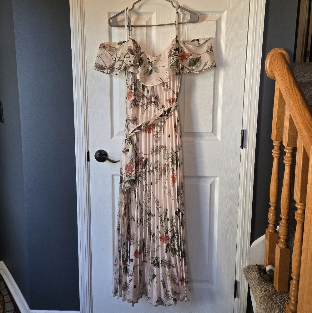Premier Amour Pink Floral Dress